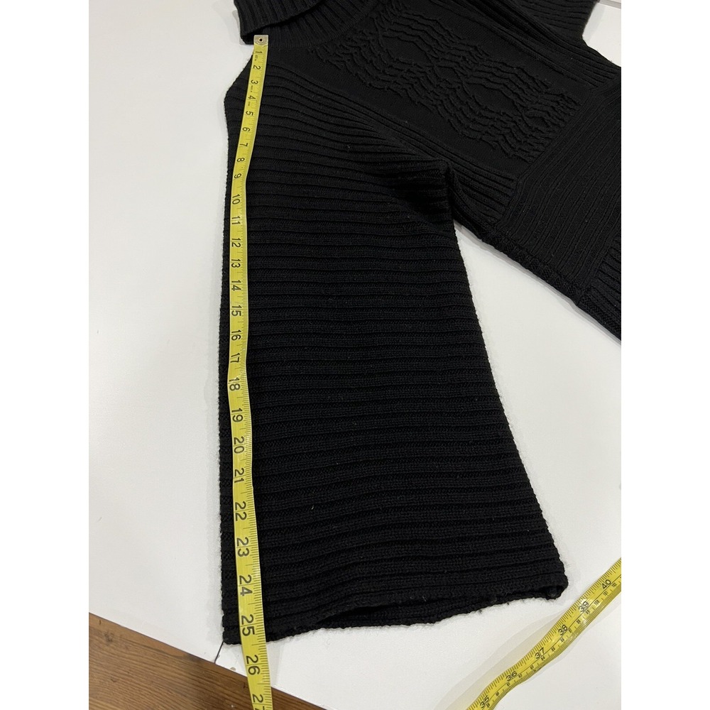 Adrianna Papell Womens Merino Wool Turtleneck Long Sleeve Sweater Dress M - Picture 8 of 9